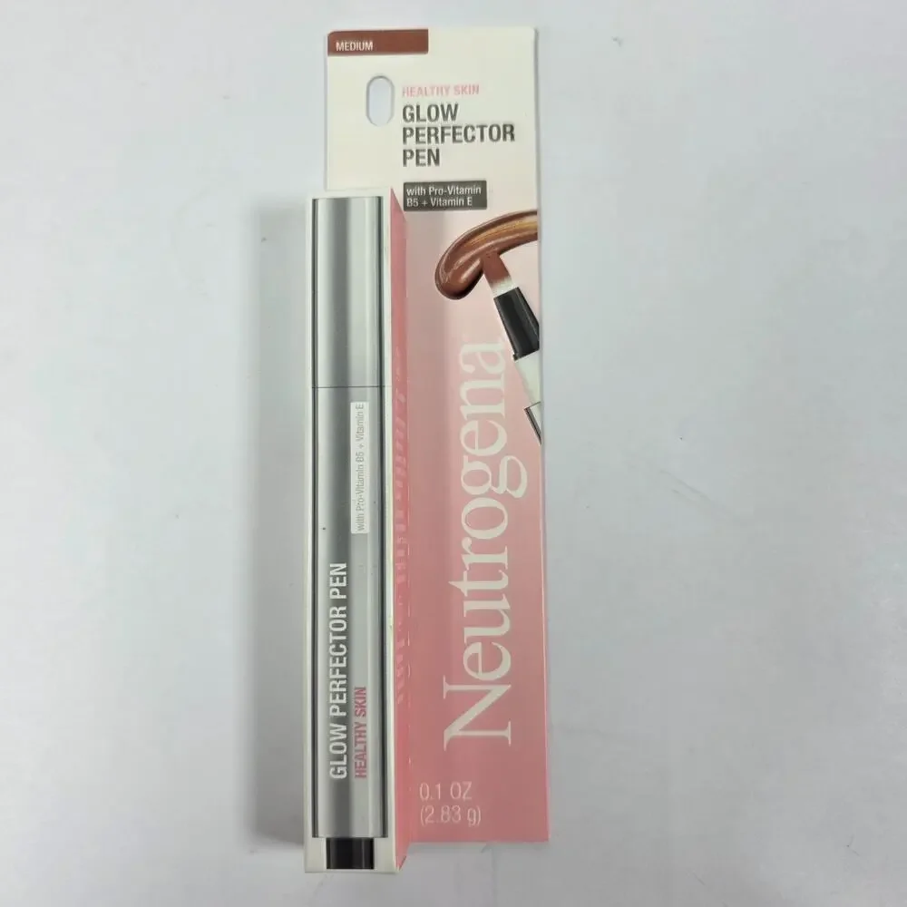 Neutrogena Glow Perfector Pen With Pro- Vitamin B5+Vitamin E- Medium- NEW
